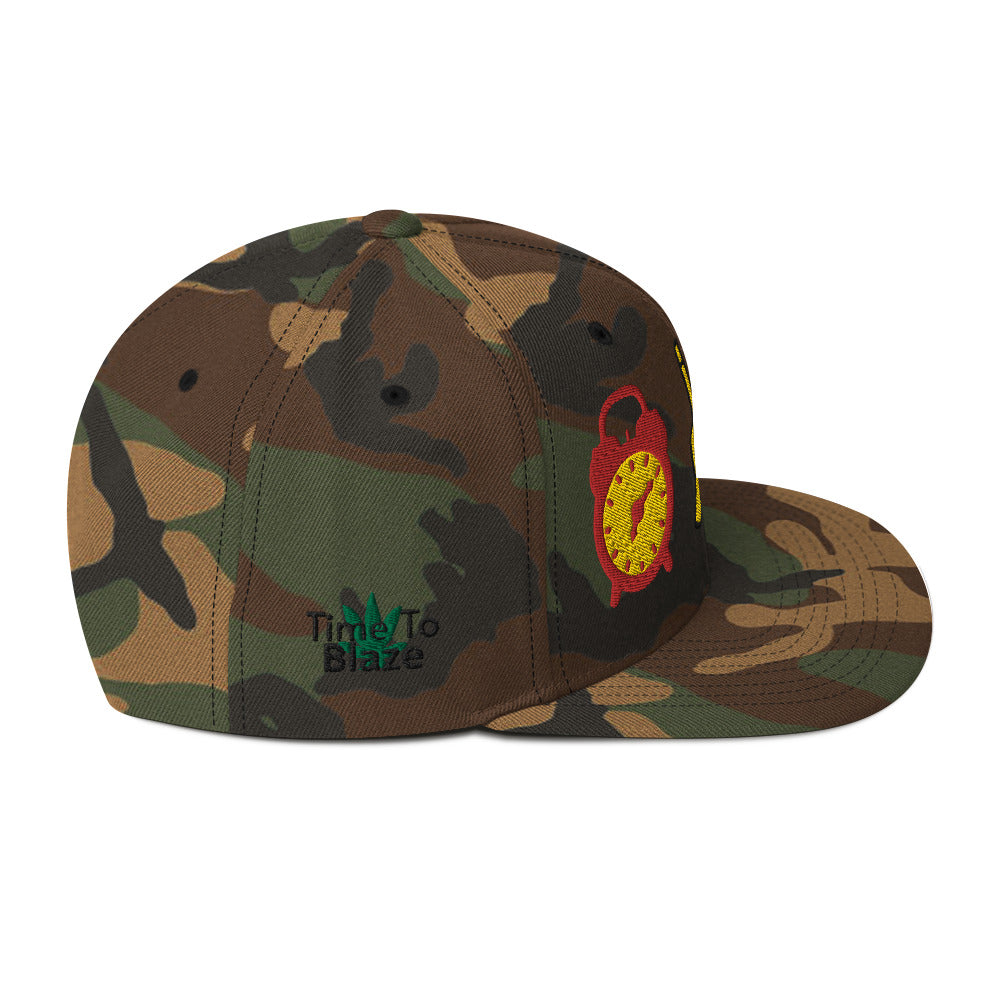 Time To Blaze Snapback Hat