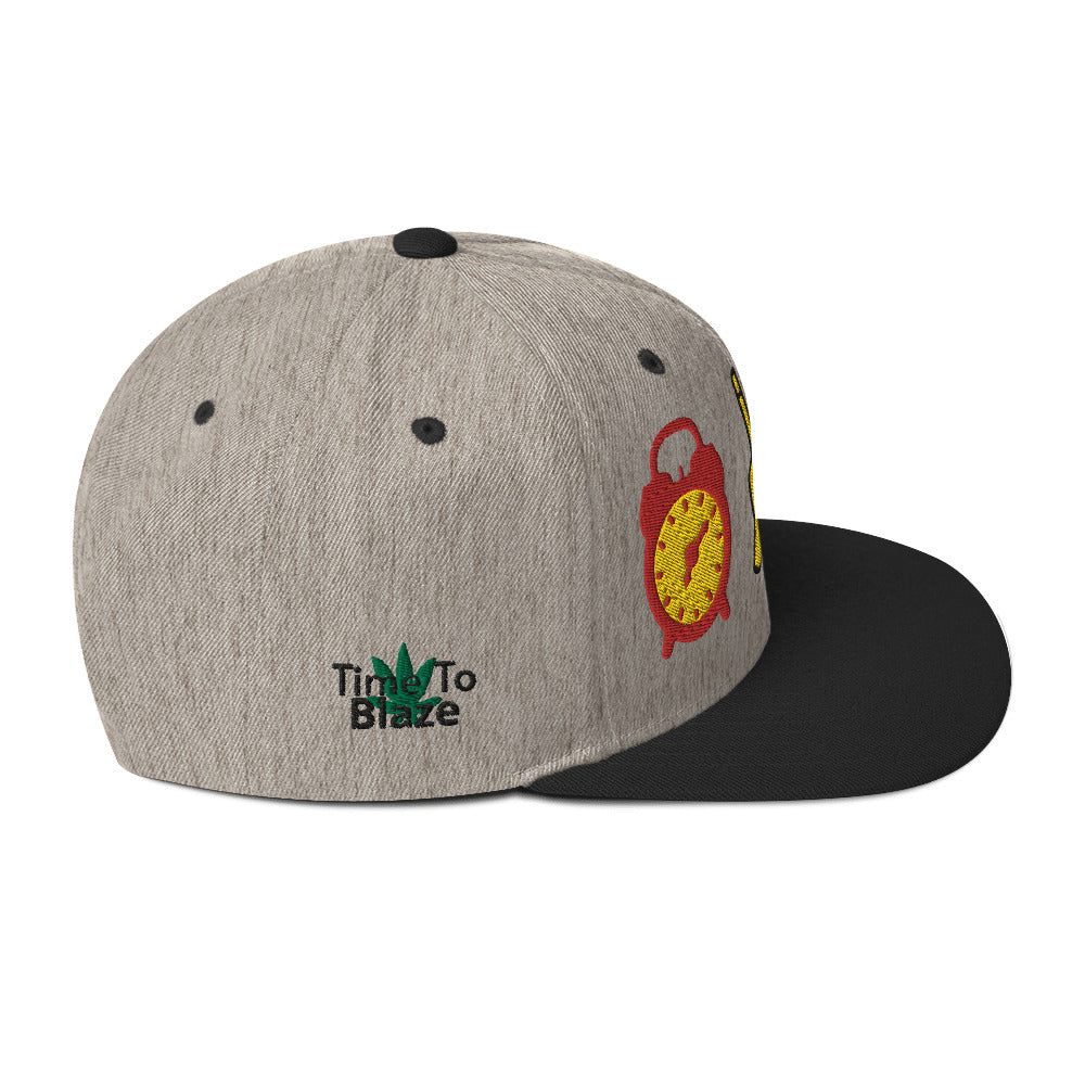 Time To Blaze Snapback Hat