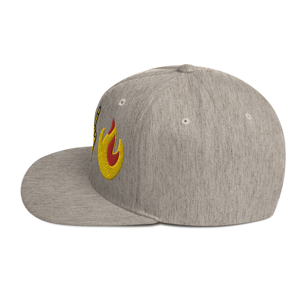 Time To Blaze Snapback Hat