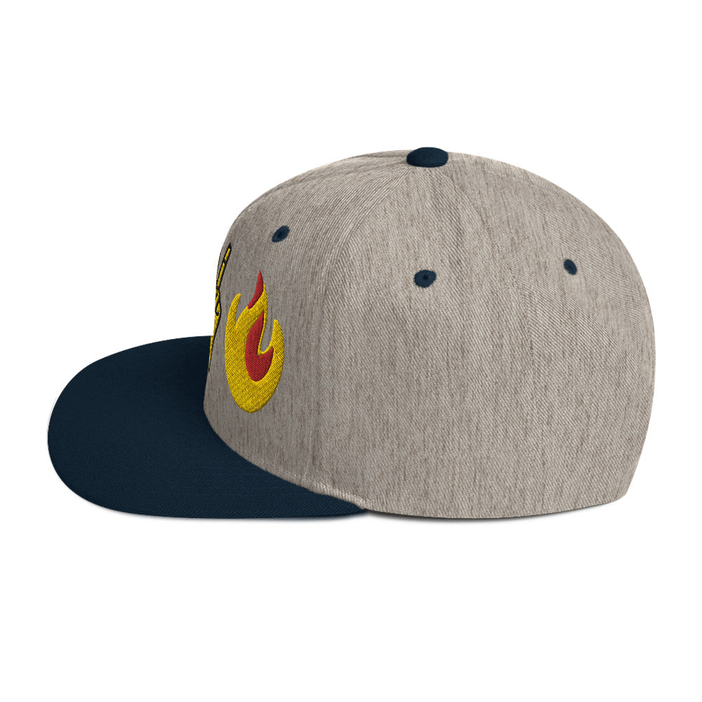 Time To Blaze Snapback Hat