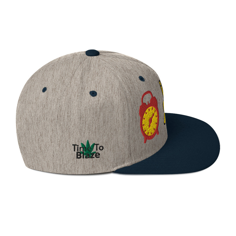 Time To Blaze Snapback Hat