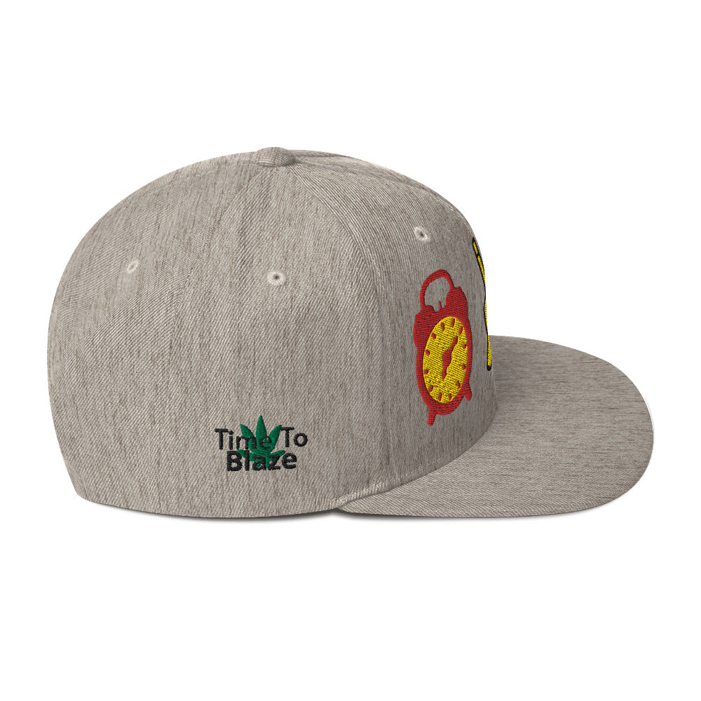 Time To Blaze Snapback Hat