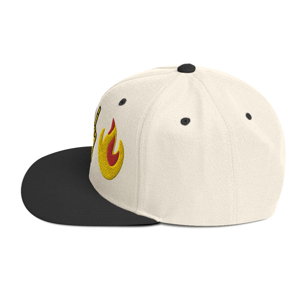 Time To Blaze Snapback Hat