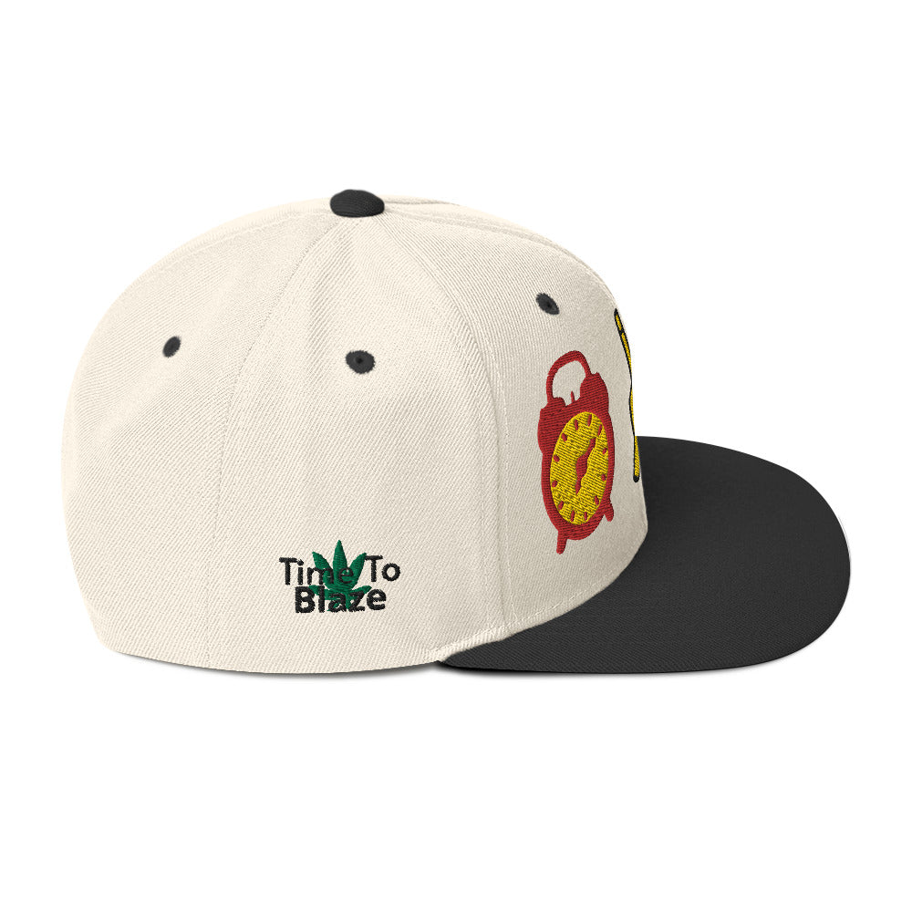 Time To Blaze Snapback Hat