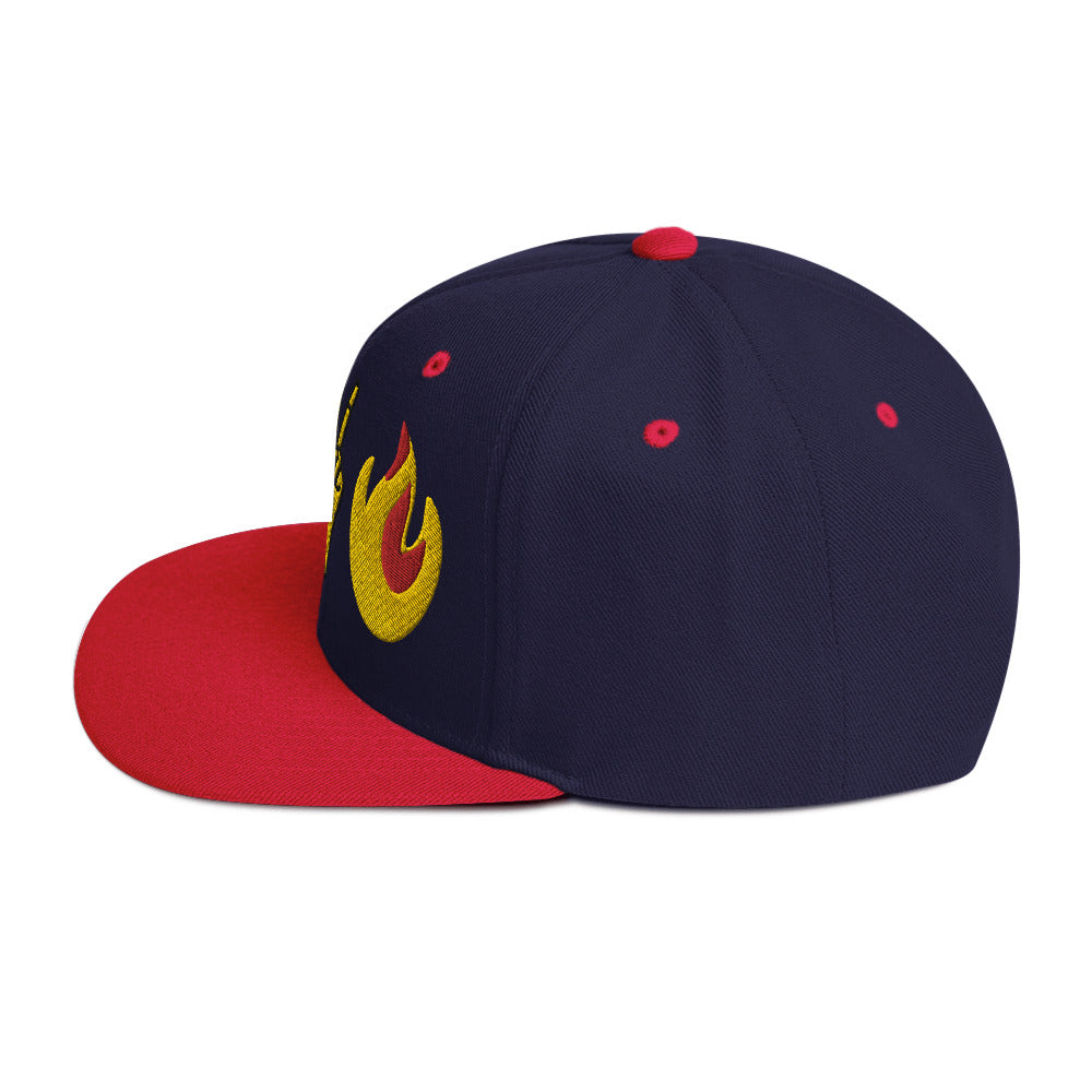Time To Blaze Snapback Hat