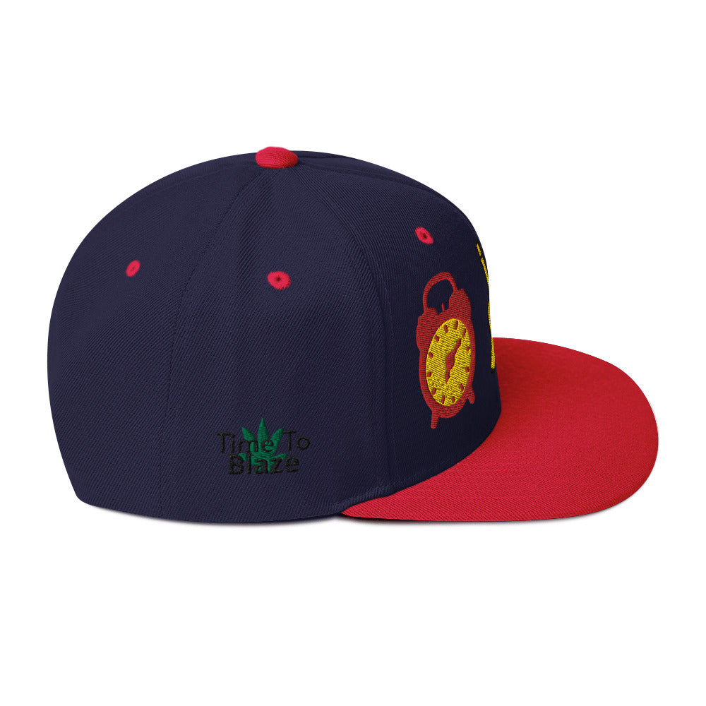Time To Blaze Snapback Hat