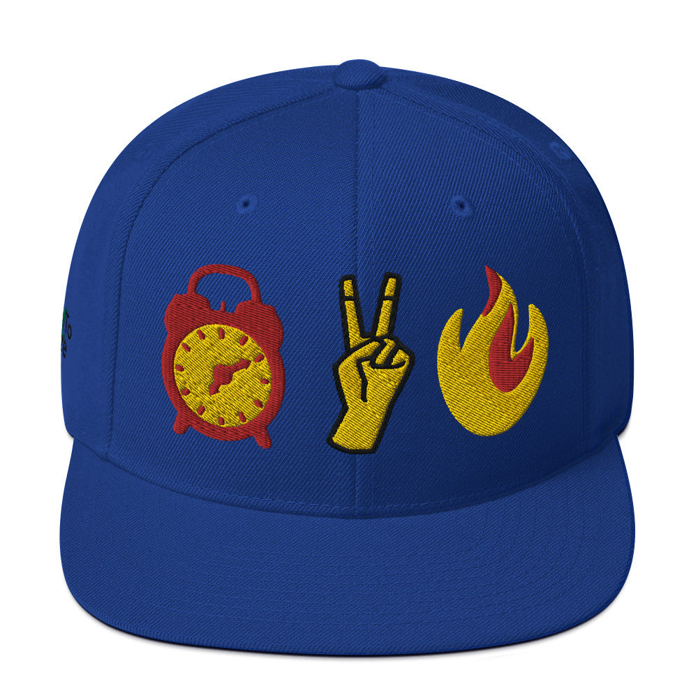 Time To Blaze Snapback Hat