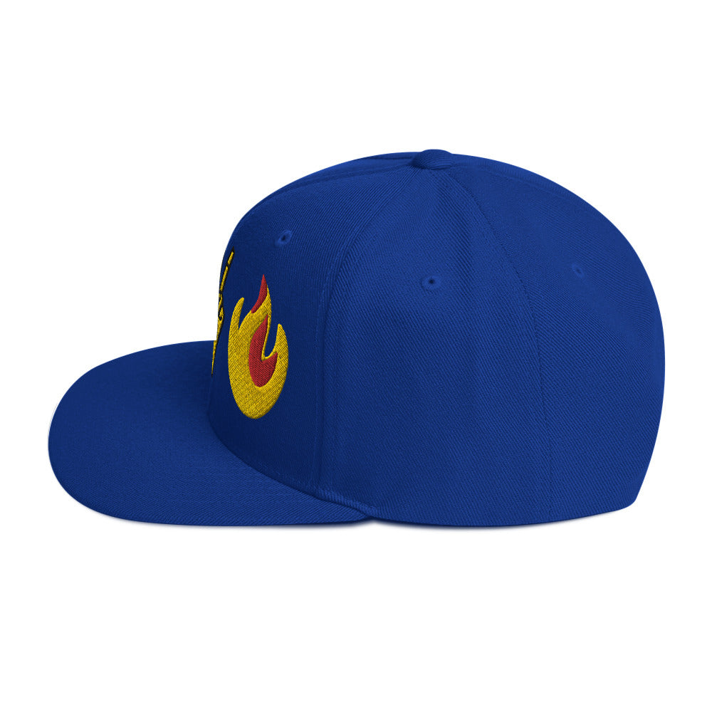 Time To Blaze Snapback Hat