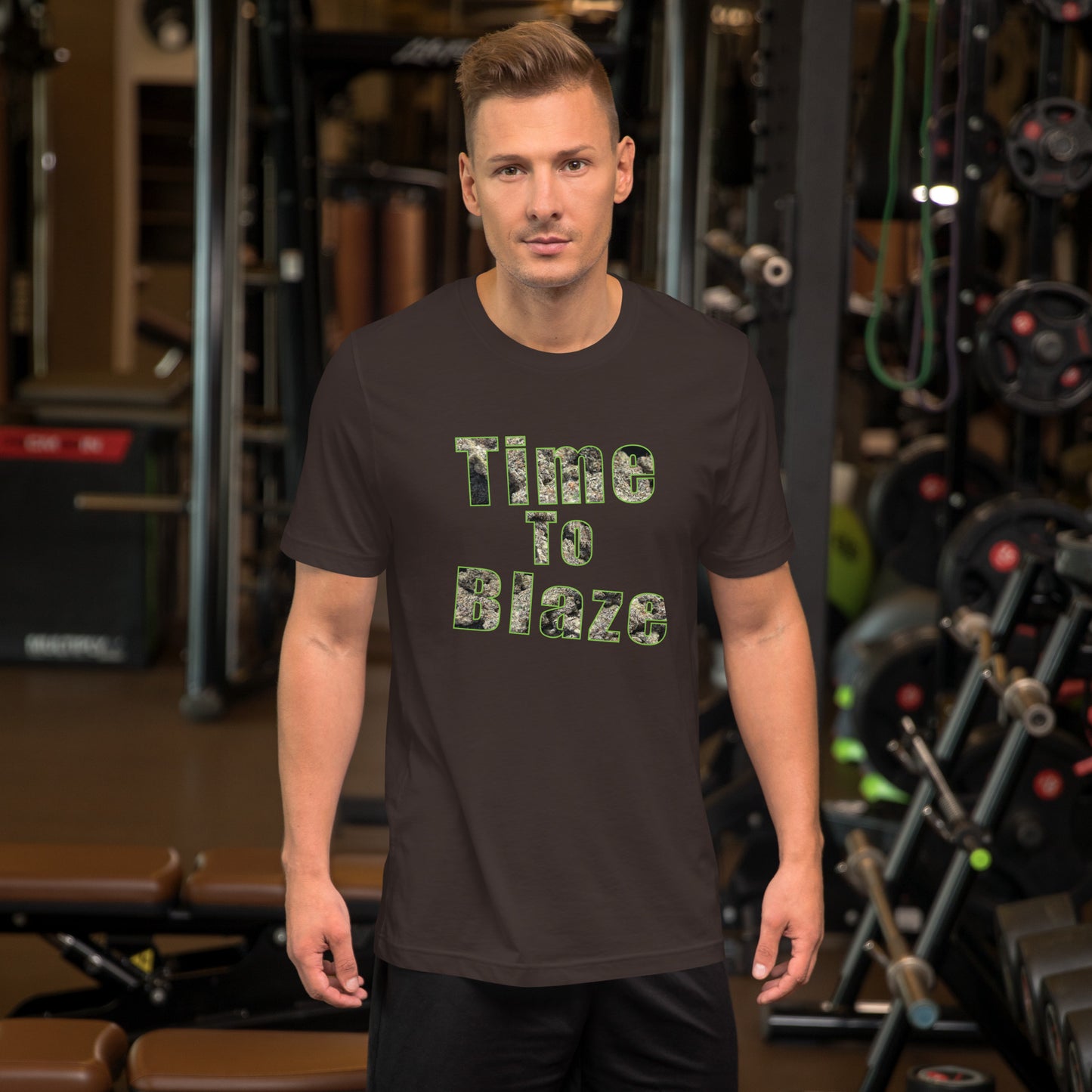 TTB weed text Unisex t-shirt